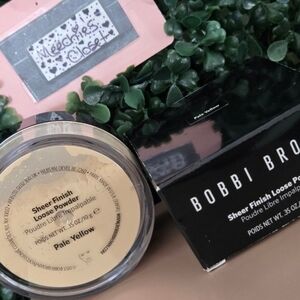 ​✨ Bobbi Brown Sheer Finish Loose Powder • PALE YELLOW 1 • Full Size • NIB ✨